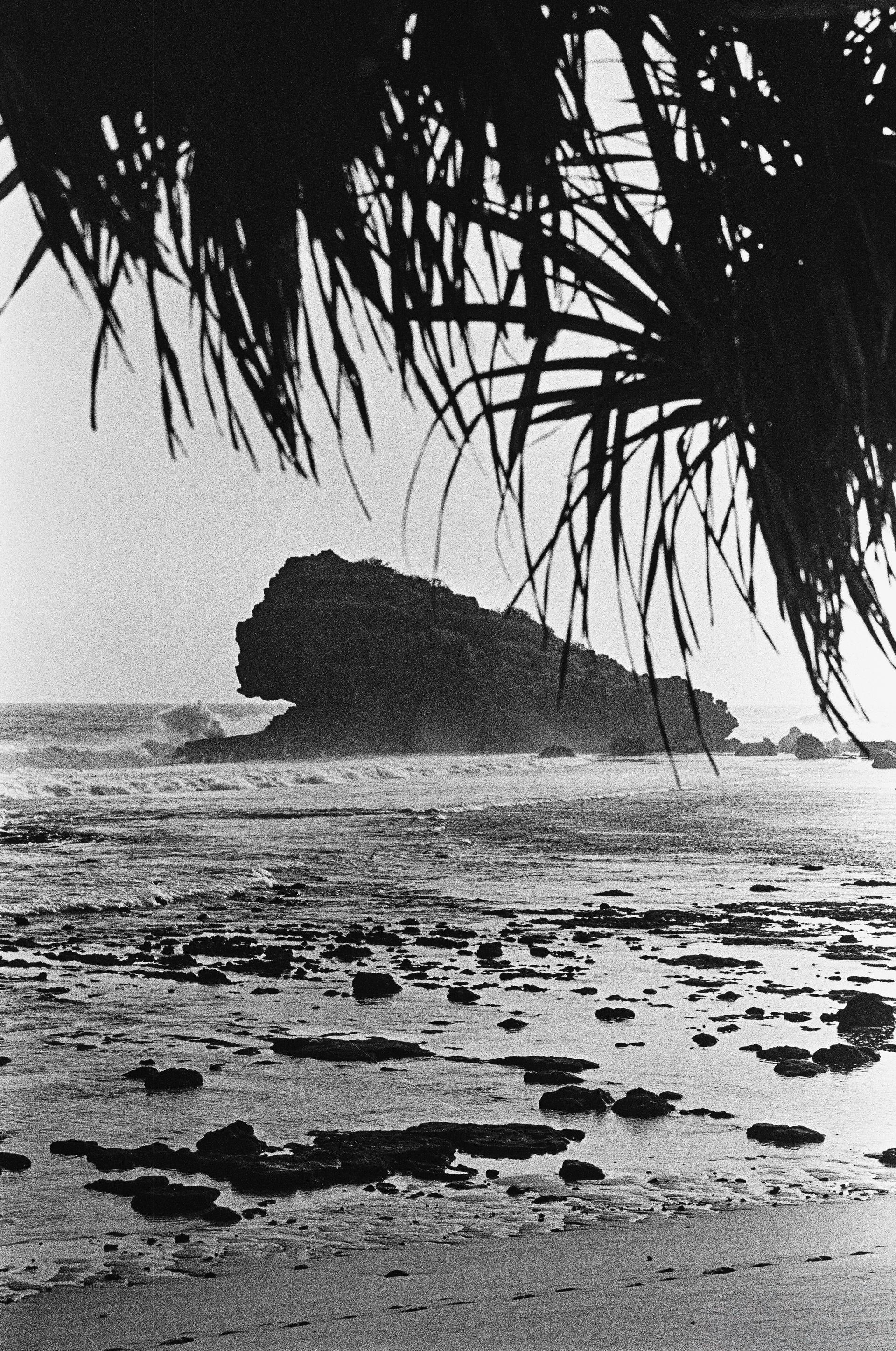 A surfing man